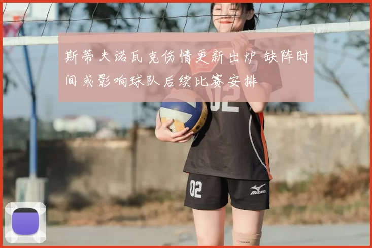斯蒂夫诺瓦克伤情更新出炉 缺阵时间或影响球队后续比赛安排
